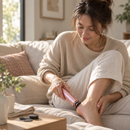 SoleGlide™ — Smooth Feet, No Salon